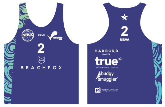 Official NBVA Uniform Indigo Singlet - Season 2022/2024 - Image 2
