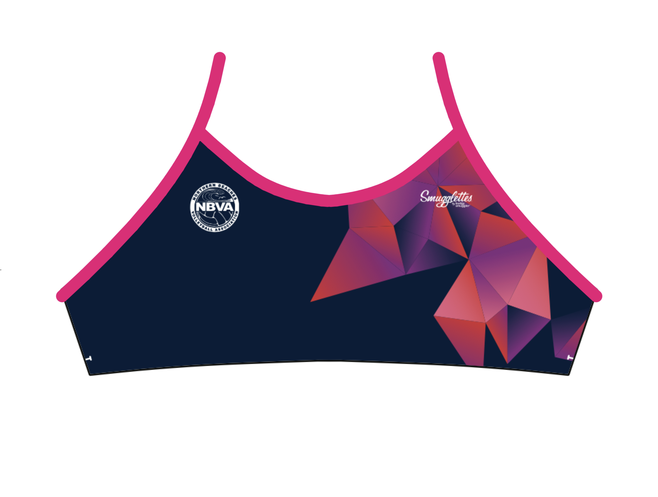 Official NBVA Uniform Bikini Top - Season 2020/2021